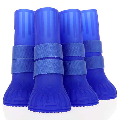 Hoopet Hond Schoenen Grote Honden Regen Laarzen Antislip Waterdicht Zomer: Blauw / 12