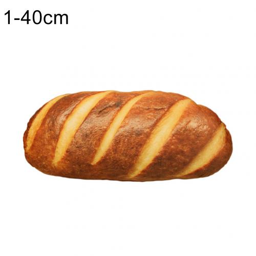 Creativo 3D Simulare prosciutto Burro di Sesamo Pannello Modello di Bambola di Pezza Bambini Regalo di Nuovo Cuscino Complementi Arredo Casa: 40cm Butter Bread