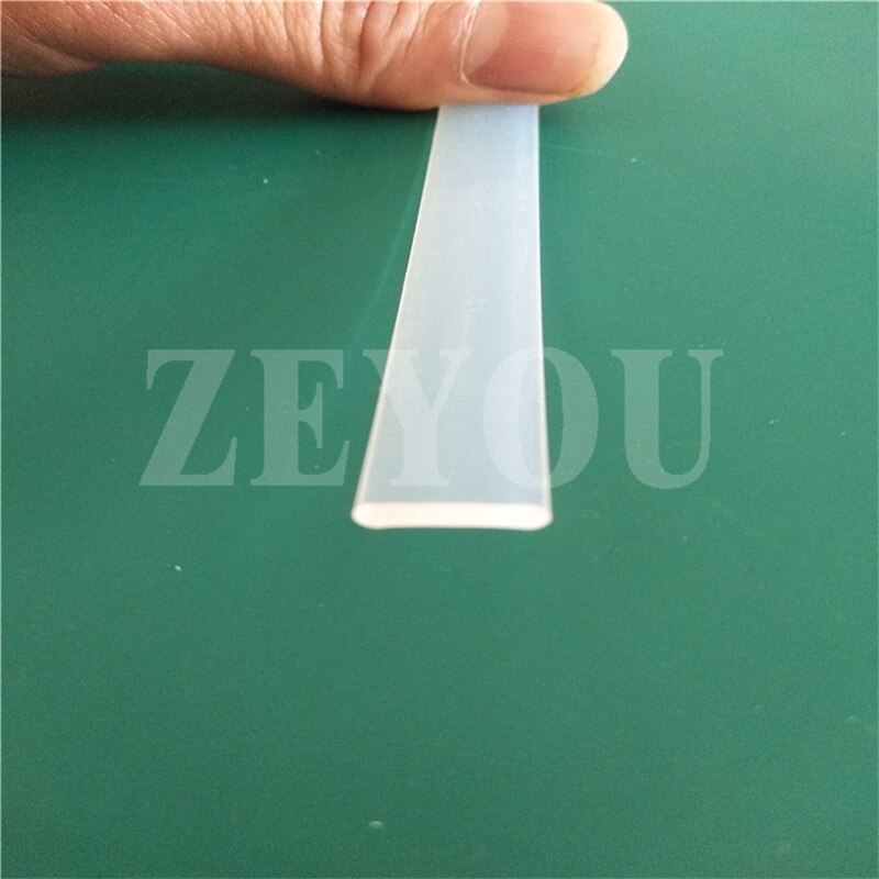 12*2.5mm 1meter long transparent PFA flat welding rod strip for PTFE products soldering