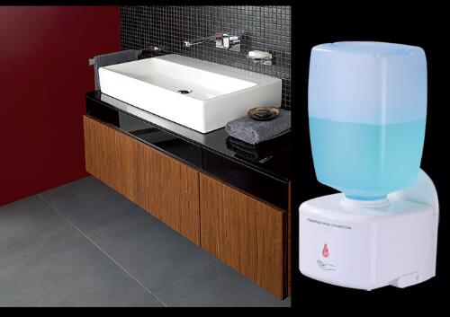 1000ML Automatic Sensor Hand Sanitizer Soap Dispenser Alcohol Sterilizer Touchless Wall Mounted with 1000ML Replaceable Bottle