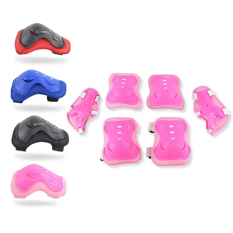 Kids Skating Protective Gear Set Knee Wrist Guard Elbow Pads Set Bicycle Skateboard Ice Skating Roller Protector Guard For Child