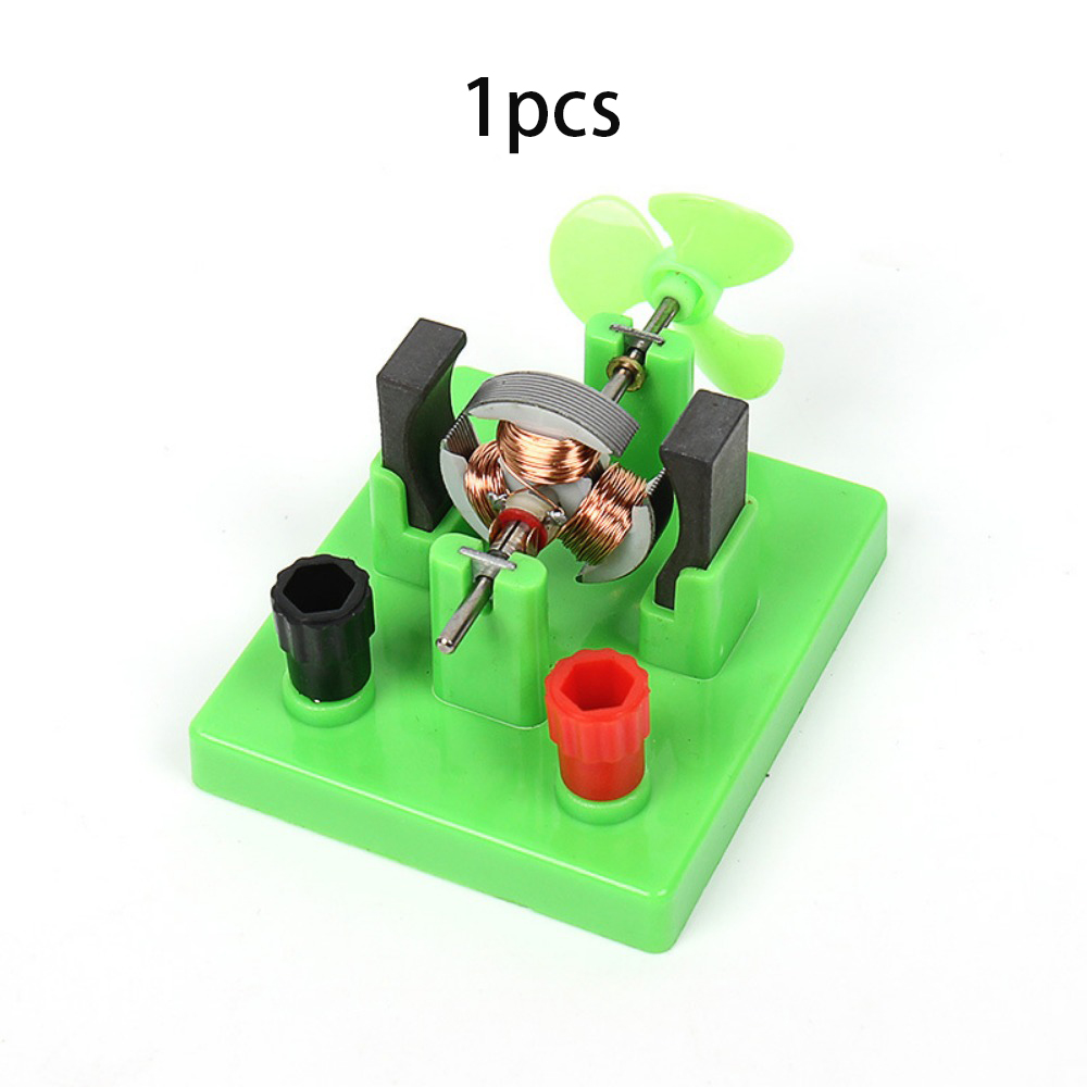 DIY DC Elektrische Motor Model Natuurkunde Experiment Aids Kinderen Educatief Studenten Speelgoed School Experiment Onderwijs Accessoires: Default Title