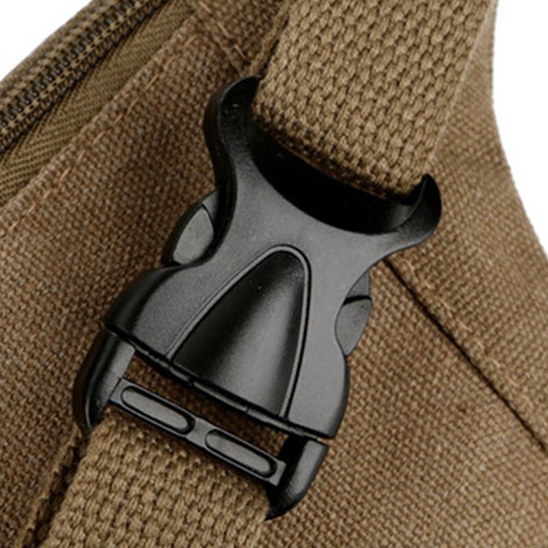 Lærred vandtæt talje pose udendørs sport stødsikker taske multifunktionel lomme opbevaring kører telefon tasker