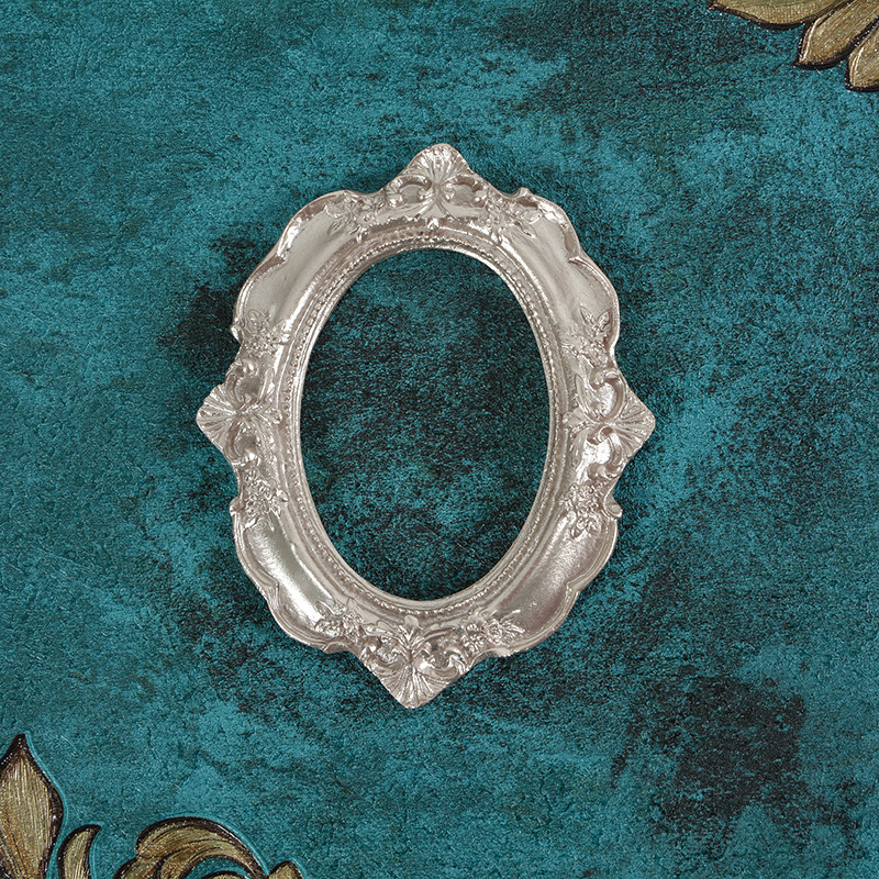 INS-Cadre Photo Rétro Vintage, Petit Cadre de Positionnement de Bijoux, Collier, Accessoires d'Exposition pour la Maison, Décor de Salon: Clair