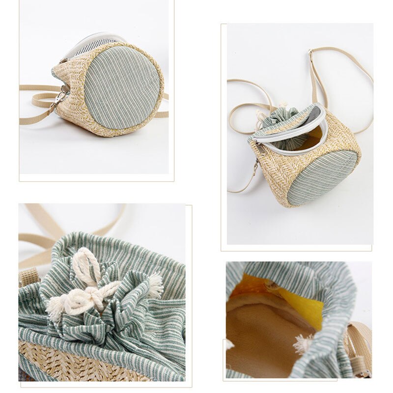 1 szt. Artykuły dla zwierząt latające wiewiórki plecak dla zwierząt plecak chomika cylinder torba na ramię świnka morska ciepłe małe zwierzę torba