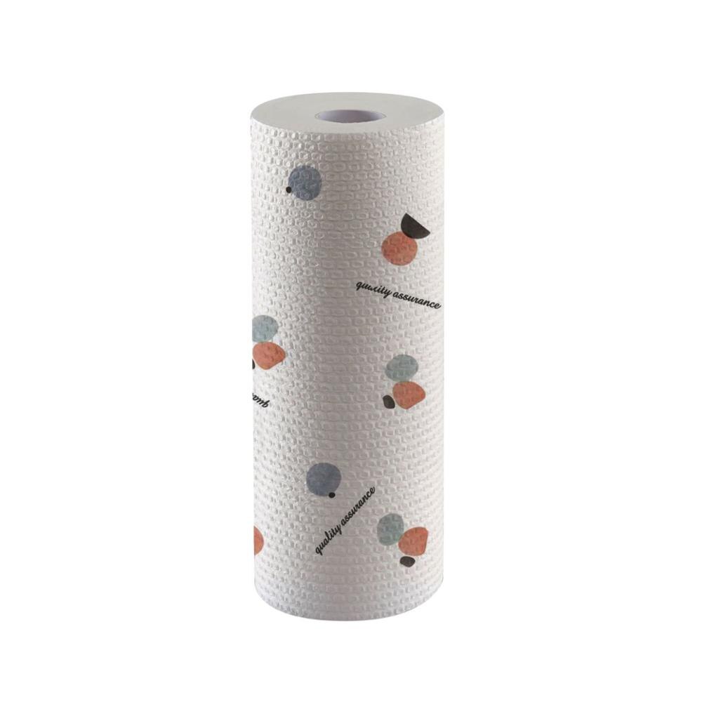 Olie-Gratis Lui Rags Voor Keuken Decontaminatie Absorberende Non-woven Handdoeken Nat En Droog Huishouden Papieren Wegwerp vaatdoek: geometric