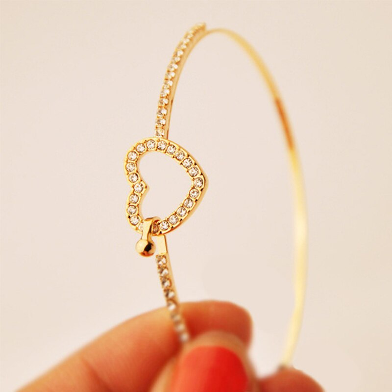 Frauen Draht Legierung Öffnen Armbinde & Armreif Runde Manschette Armbänder Verknüpfung Kette Armbinde Armreif Schmuck: 6