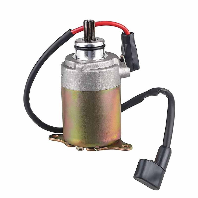 GY6 125cc 150cc Starter Motor mit Draht Kabel Kompatibel Gehen Karts ATV Roller Moped Dune Buggys Quad 4 Räder Motor teile