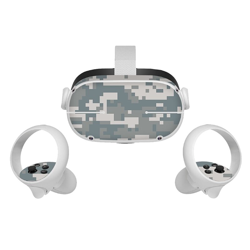 Pegatina de piel para auriculares oculus Quest 2, calcomanías de decoración de realidad Virtual, 1XCB: 3