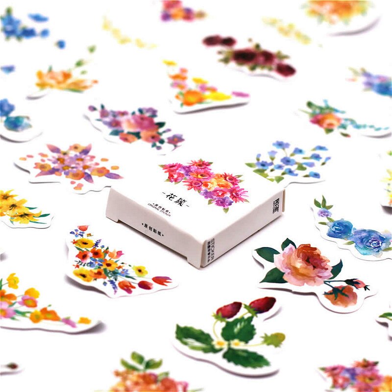 46 Pcs/pack voyage paysage papier enveloppe Style européen Message carte lettre stationnaire stockage papier autocollant: 51