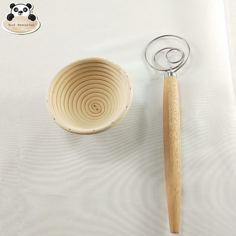 Banneton baguette mand de broodmand bakkerij broodbroodmand brood fermentatiemand deegkom stokbrood