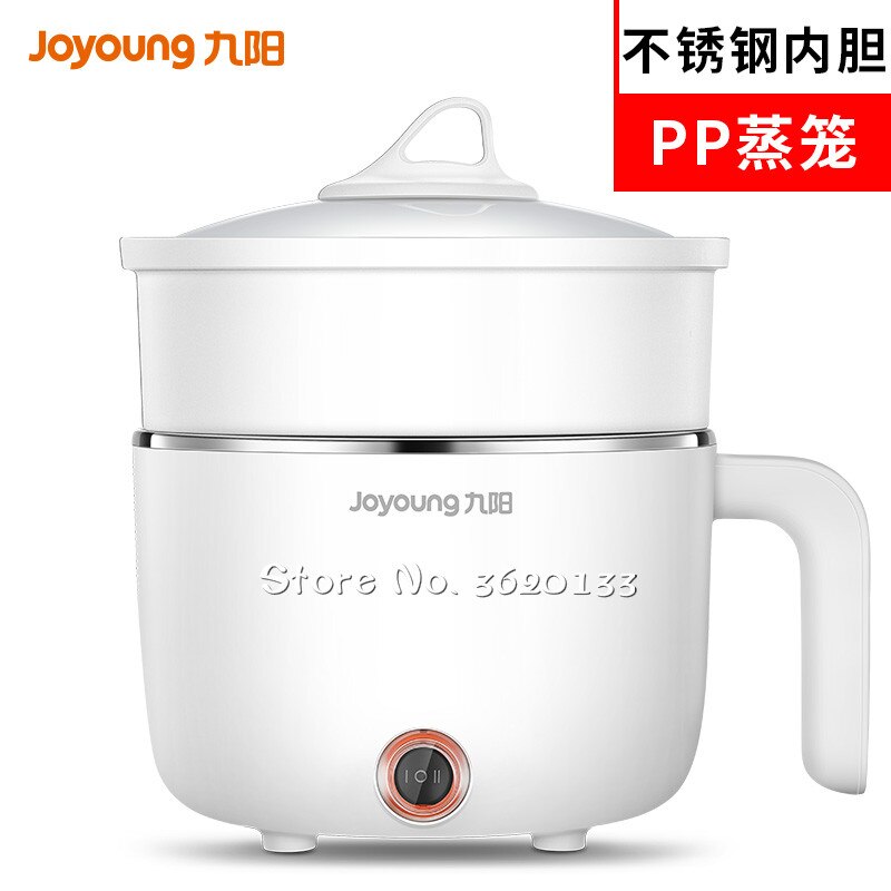 Mini Stainless Steel Multi Cookers Split Type Electric Pot Cooker 1.5L with Steamer: Arc heating tube B / EU