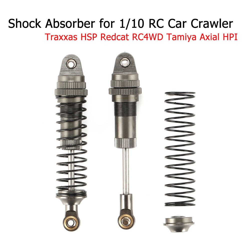 RC Shock Absorbers - 100mm/110mm - Metal - 2Pcs/4Pcs Set - for 1/10 1/12 RC Cars