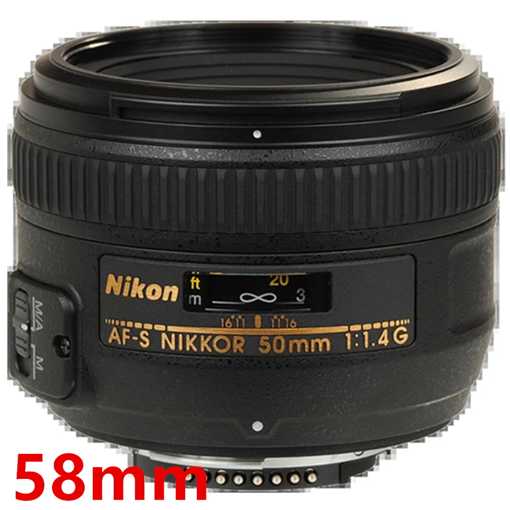Lens Cap Cover for Yongnuo Canon Nikon Sony 50 mm Fixed Focal Length 50mm Lenses: Lavender