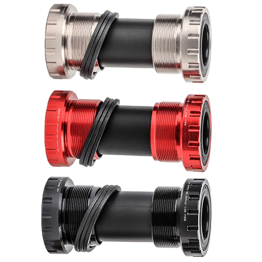 Deluxe Bike Bottom Bracket 68-73mm Integrated Hollow MTB Road Bike Bicycle BB51 Sealed Bearing Bottom Brackets Crankset Parts