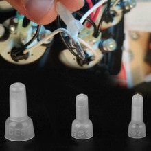 Wire Closed End Crimp Cap Insulated Connector Terminal Aluminum High frequency Replacement 300pcs