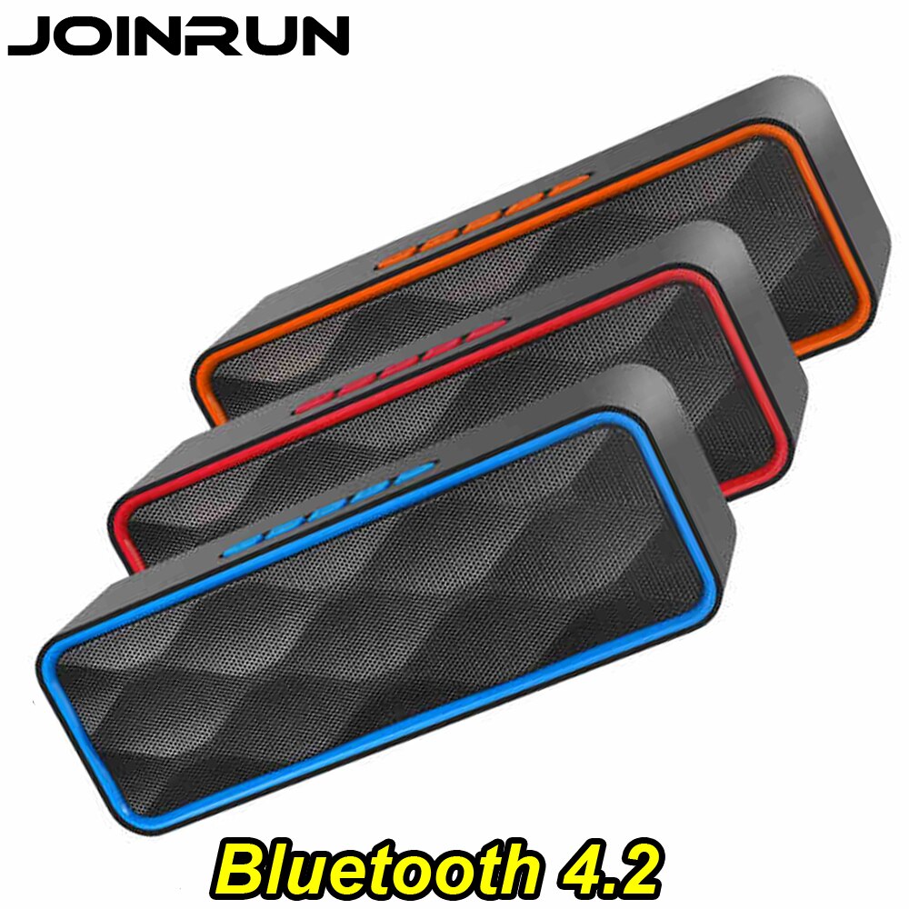 Wireless Bluetooth Speaker Portable Handsfree USB TF Card FM Radio Stereo Sound Double Speaker Subwoofer Player