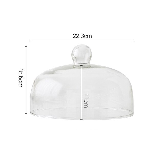 Holz Palette Kuchen Nachtisch Hohe Füße Platte Hochzeit Geburtstag Nachtisch Anzeige Regal Dekoration Nachtisch Tablett Mit deckel Glas Abdeckung: Staub Startseite M