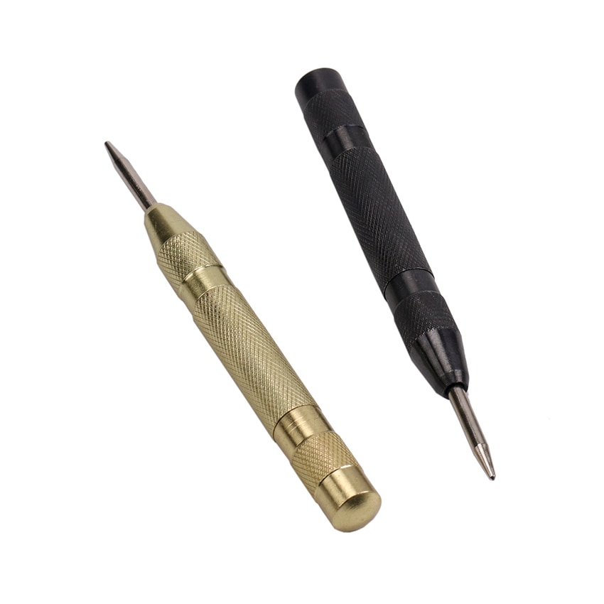 1PC Automatic Center Pin Punch Spring Loaded Marking Starting Holes Tool High Speed Steel Automatic Centre Punch Drill Punch