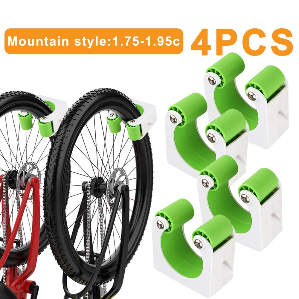 Bicycle Parking Rack Buckle Indoor Vertical Bike Storage Portable Wall Mount Hook Mountain Road Bike Cycling Display Stand