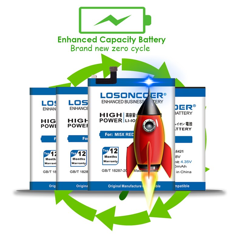 LOSONCOER 5300mAh HB396693ECW Für Original Huawei Mate 8 Batterie NXT-AL10 NXT-TL00 NXT-CL00 NXT-DL00 NXT-L09 NXT-L29 Mate8