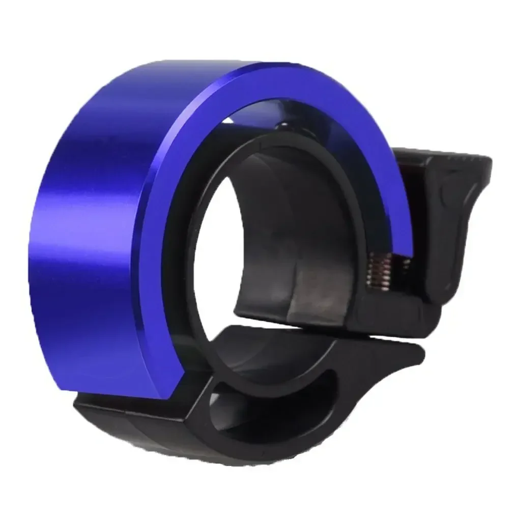 1 Uds. Timbre de bicicleta de aleación de aluminio, alarma de advertencia de seguridad para bicicleta de montaña, timbre para manillar de ciclismo, bocina para bicicleta, accesorios para ciclismo: Naranja