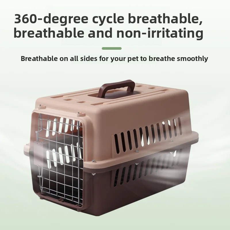 Small Pet Air Cage Cat Carrier Travel Cage Pet Accessories for Cats Home Goods Cat Carrying Supplies