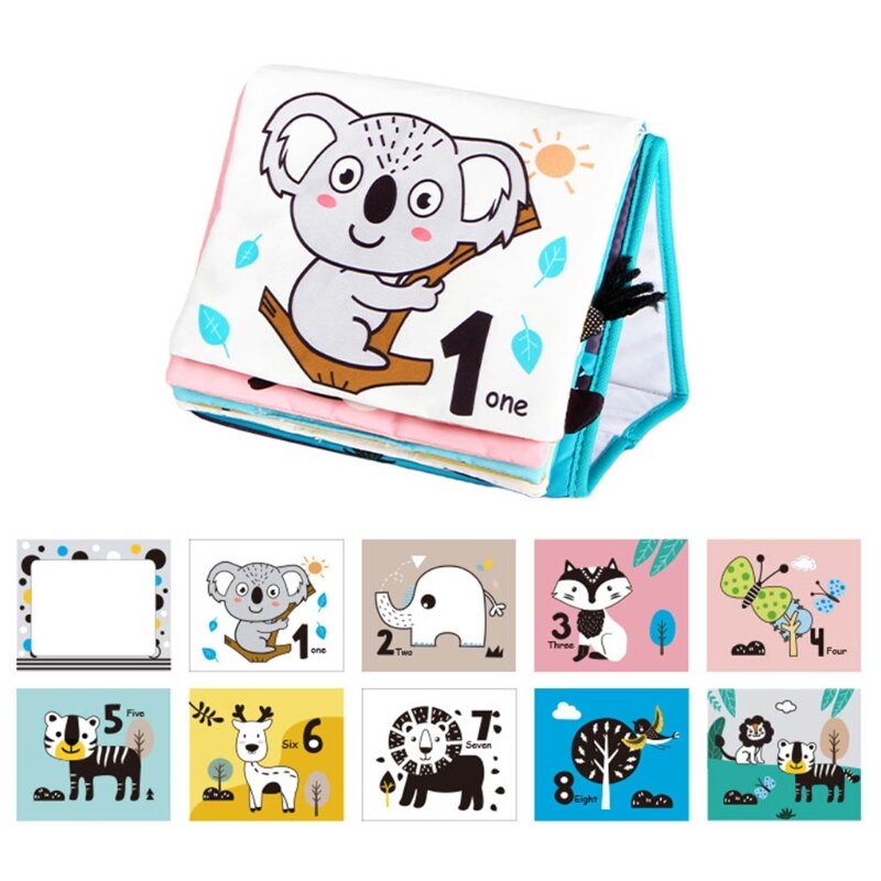 Baby Doek Boek Vloer Spiegel Rear Facing Spiegel Auto Achterbank Achteruitkijkspiegel Monitor