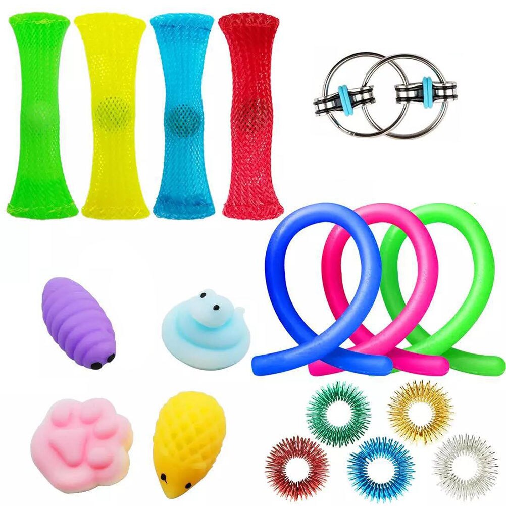 Grownups Zintuiglijke Fidget Speelgoed Set Bundel Zintuiglijke Speelgoed Set Zintuiglijke Therapie Speelgoed Voor Adhd Autisme Stress Angst # E