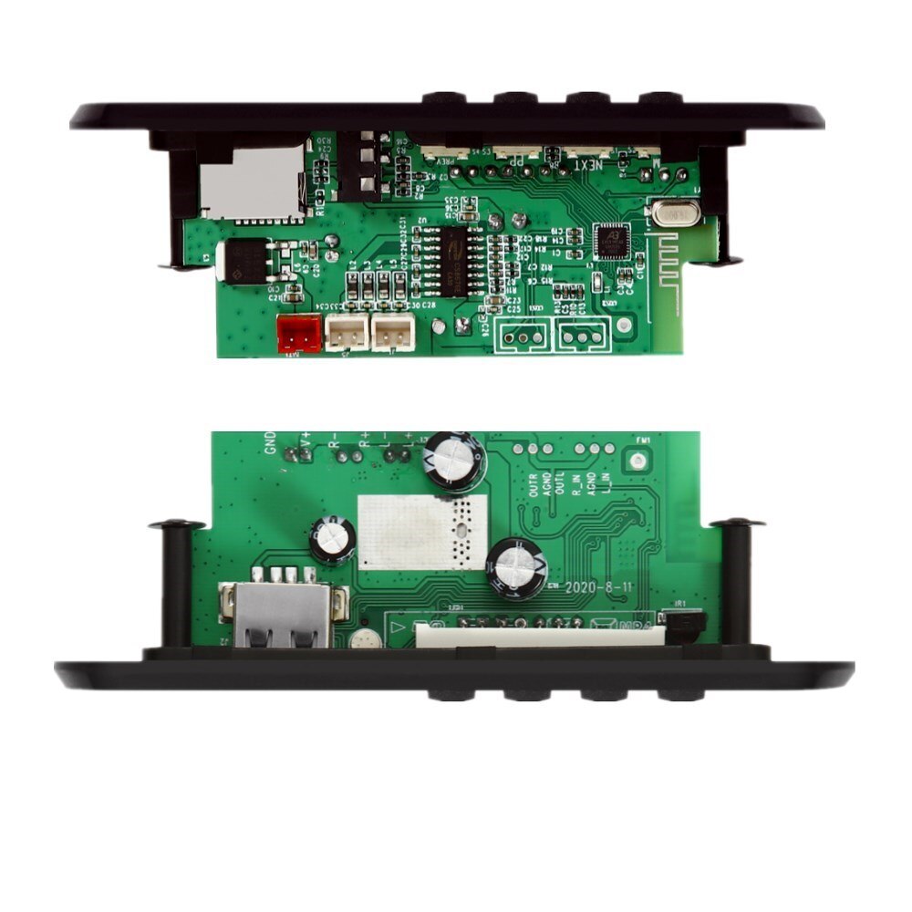 2*25W amplifier bluetooth module 12V 50W amplifier Car FM Radio Module Support TF USB AUX bluetooth speaker module