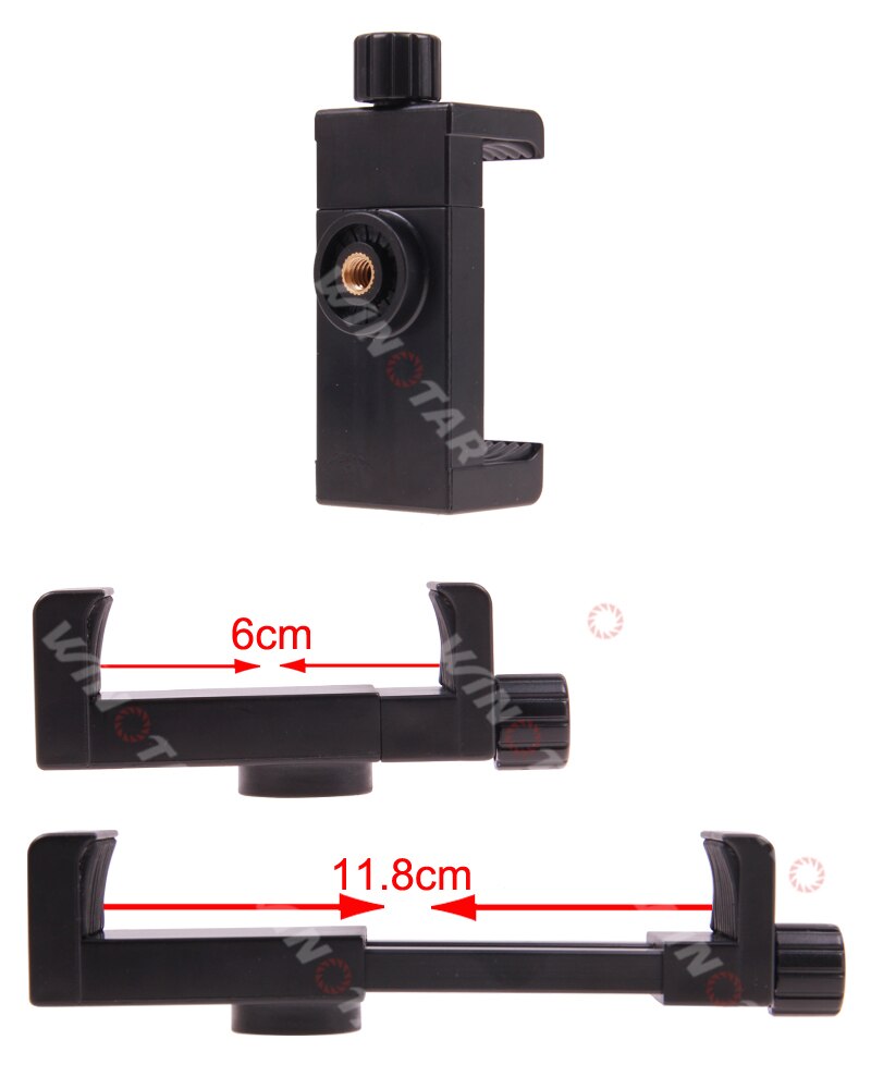 Z-förmiger stativkopf mit flexiblem neigekopf und handyhalterung für dslr-kameras (iphone  x 8, 7 plus, samsung  s8 s9)