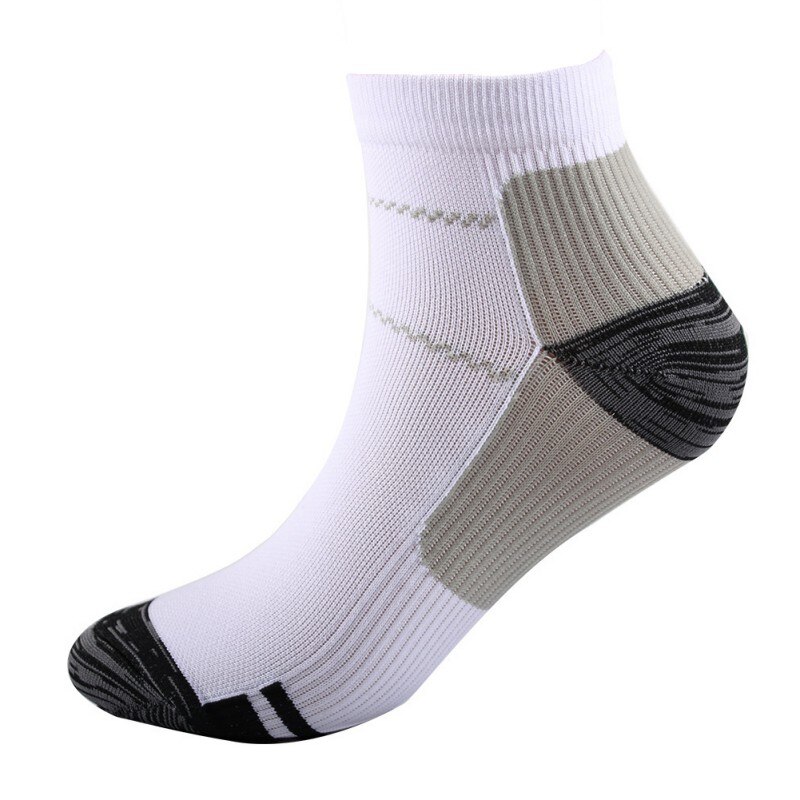 1 paire de chaussettes confortables pour fasciite, épine calcanéenne, douleur de la voûte plantaire, chaussettes veineuses, chaussettes de sport de compression du pied pour la plante des pieds