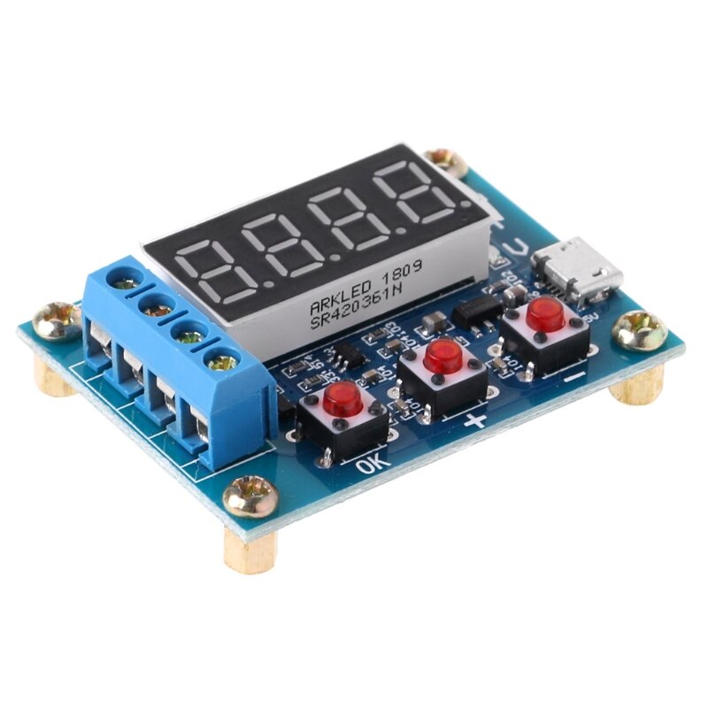 ZB2L3 Li-ion Lithium Battery Capacity Tester Resistance Lead-acid Battery Capacity Meter Discharge Tester Analyzer