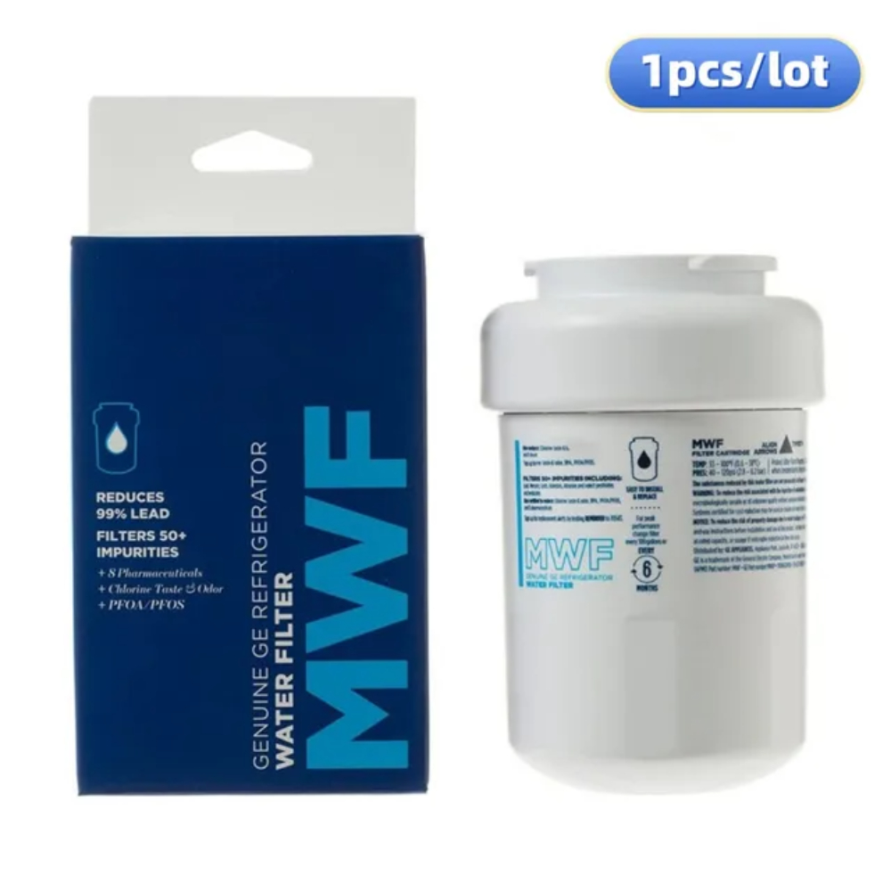 Replace For GE MWF Refrigerator Water Filter For MFF MWFP MWFA MWFAP MWFINT GWF FMG(1-5 Pack): RED