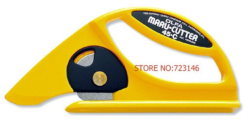 MADE IN JAPAN OLFA 45-C Rotary Cutter for cutting linoleum, carpet, shrink wrap &amp; nylon