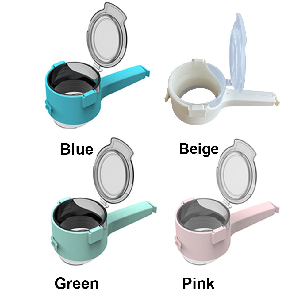 Contenedor de comida portátil, abrazadera de mantenimiento fresco, bolsa de cereales, utensilios de cocina, Clip de sellado multifuncional para granos, Ahorrador doméstico
