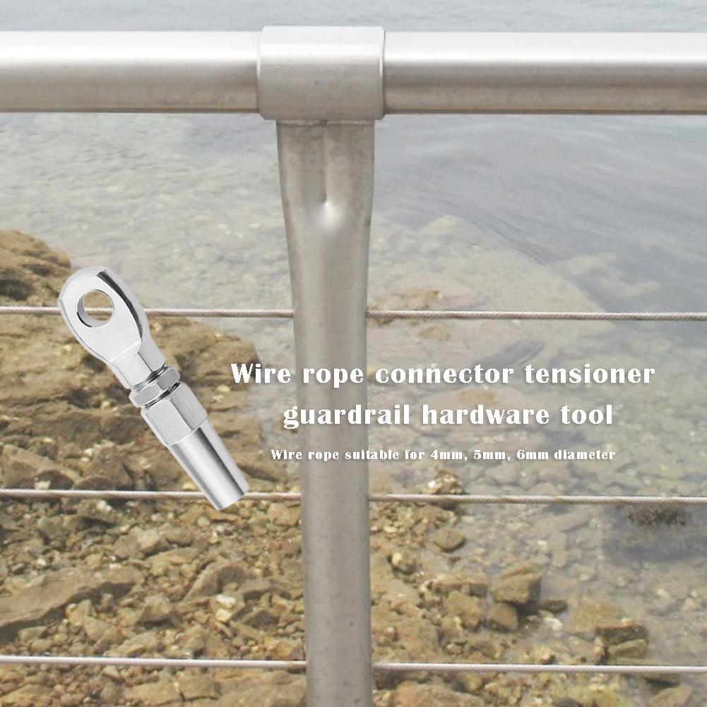 316 Stainless Steel Breaking Load Rigging Shackle Hooks Boat Rigging Hardware Suitable for Balcony Corridor and Other Railings