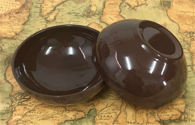 Magic Trick Bowls - Brown - 13.5cm Diameter x 5.5cm Height - Illusion Gimmick Props - Easy for Beginners