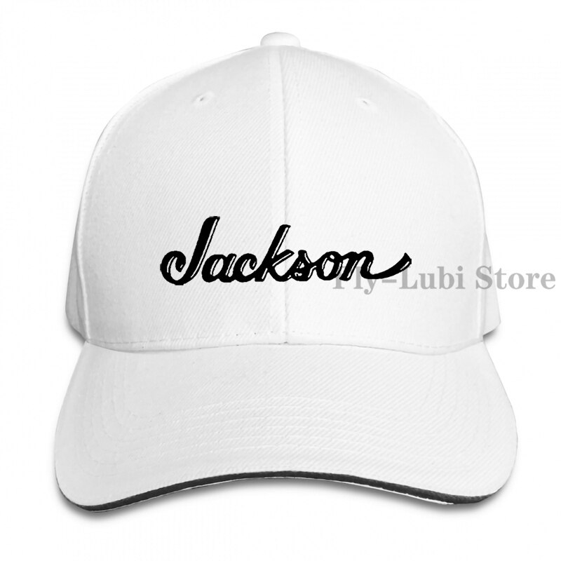 Jackson Guitars Baseball cap men women Trucker Hats adjustable cap: 1-White