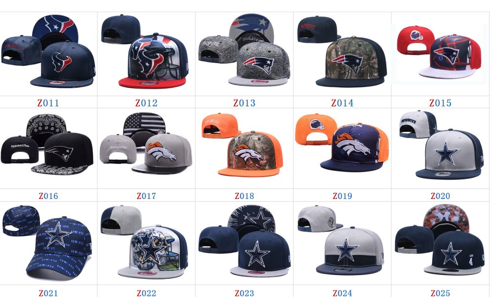 2020 del nuovo Gioco del Calcio Regolata Lions Berretti Capo Regolabile Da Baseball Cowboys Cappelli di Hiphop Marrone Caricabatterie Gorras: KKK1