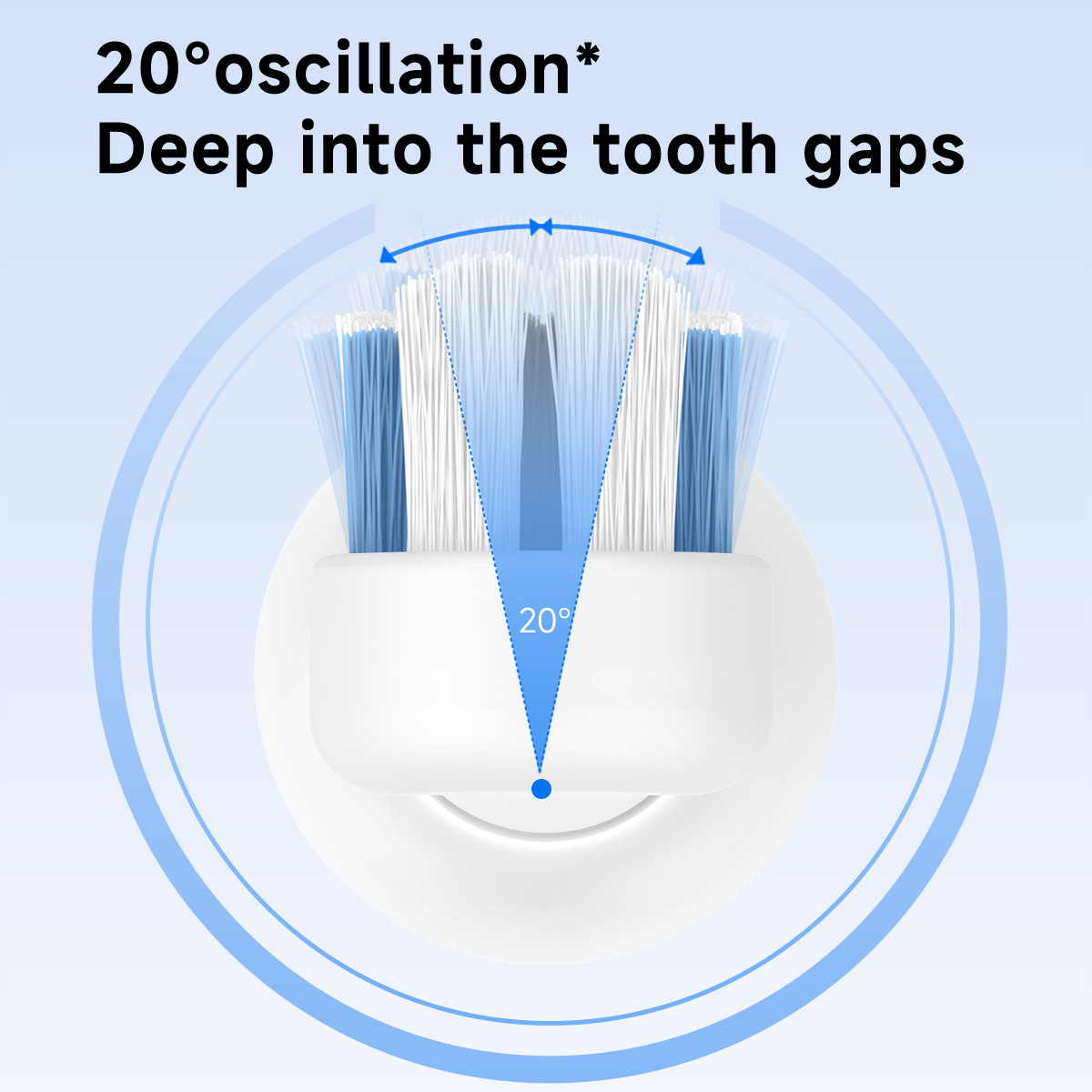 DOCOLAB Electric Toothbrush sonic vibration brush 3-gear Mode USB Charging IPX7 Waterproof Personal care appliances