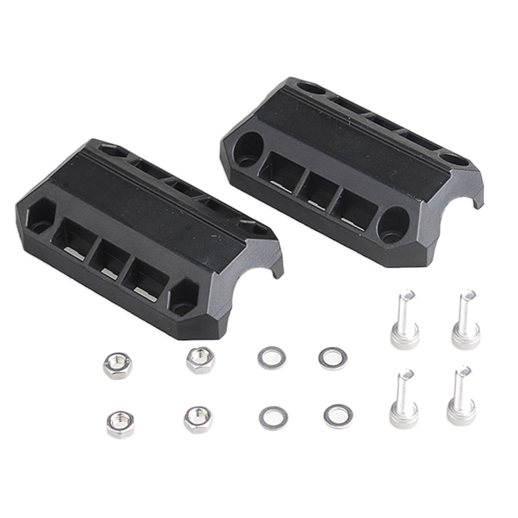 2pcs Motorcycle Bumper Engine Protective Guard- Crash Bars Decorative Block for BMW R1200GS/F700GS/F800GS , 25mm