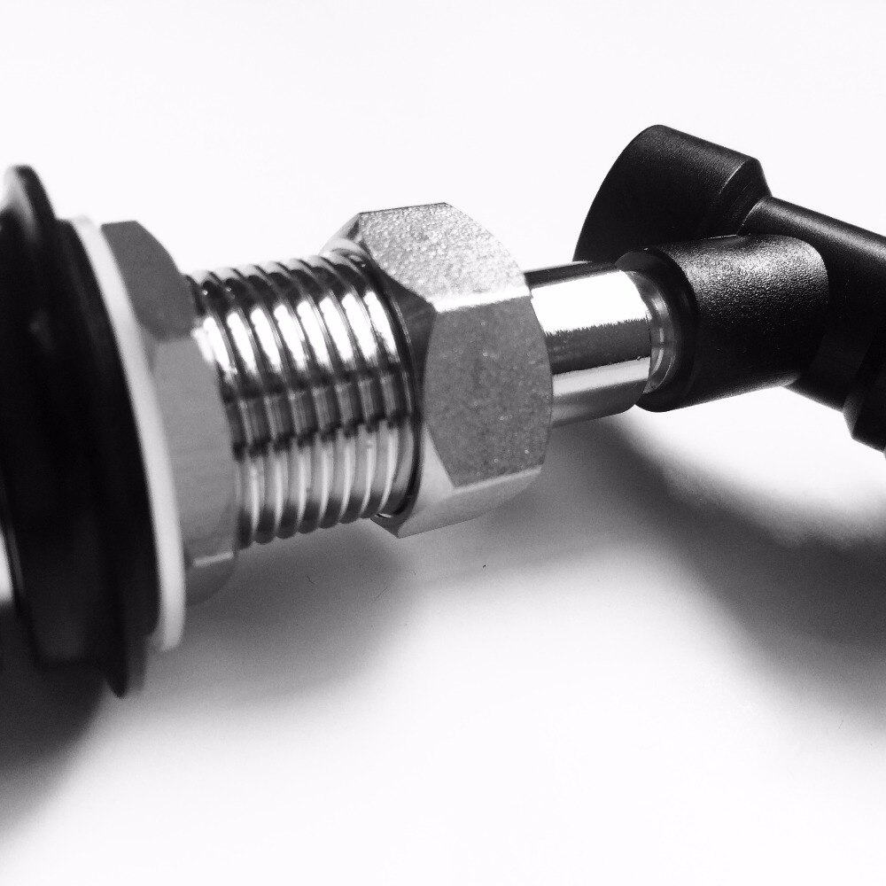 Grifo de cerveza ajustable Upors para Barril de acero inoxidable G5/8, grifo de cerveza de barril casero con mango, accesorios de grifo de Control de flujo