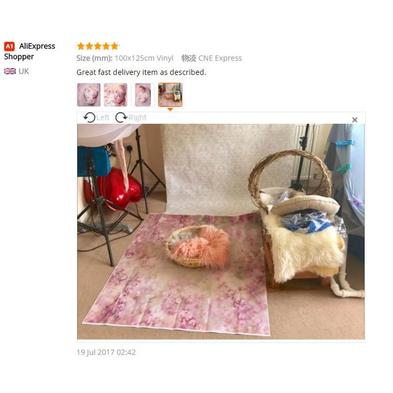 Vinyl Photography Backdrops Fantasy Floral Pink Flowers Photo Background Computer Printed Newborn Baby Backdrop Photo Studio