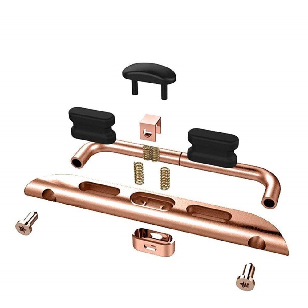 Adapter Voor Apple Watch Band 44Mm 38Mm 42Mm 40Mm Iwatch Band Serie 6 Se 5 4 3 2 Metalen Rvs Connector &amp; Tool