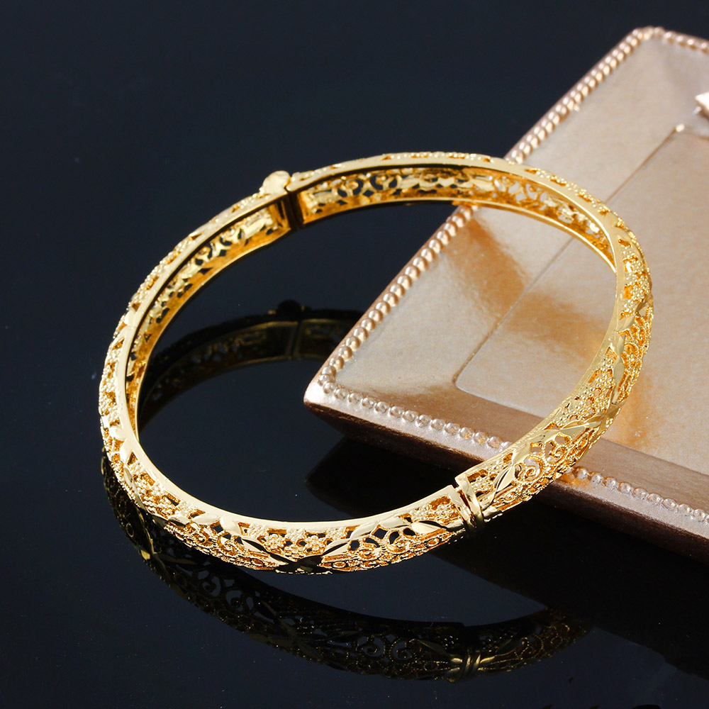 Dubaj indie afryka złoty kolor bransoletki dla kobiet złota krata turecki bransoletki i bransoletki dziewczyny kobiety biżuteria ręczna arabski prezent muzułmanin