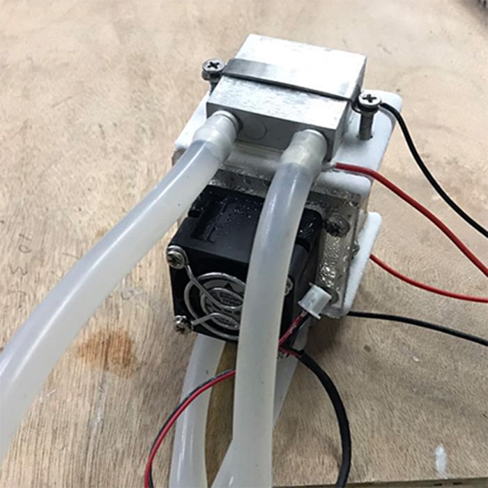 1 pz fai da te 120W TEC Peltier semiconduttore frigorifero raffreddamento ad acqua aria condizionata movimento per refrigerazione e ventola