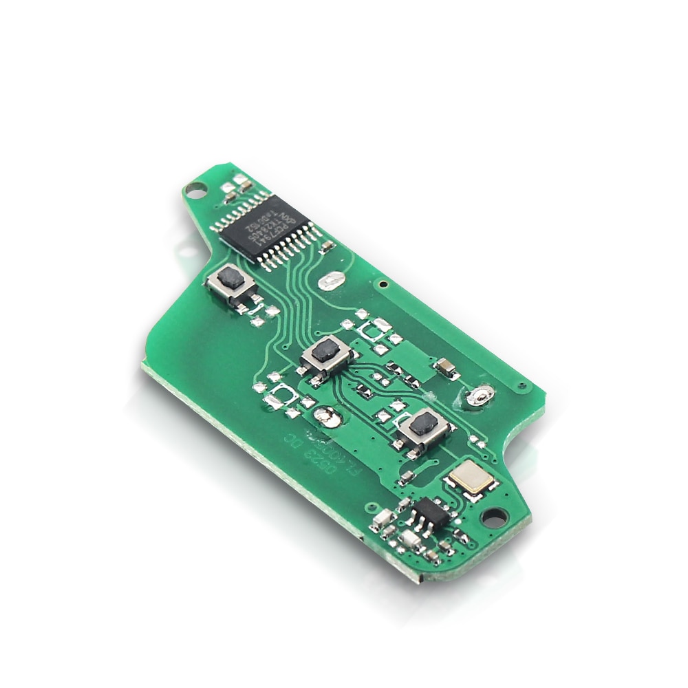 KEYYOU 2/3B FSK/ASK télécommande clé Circuit électronique pour Peugeot 207 307 407 408 308 pour Citroen Ce0523/Ce0536 avec ID46 PCF7961