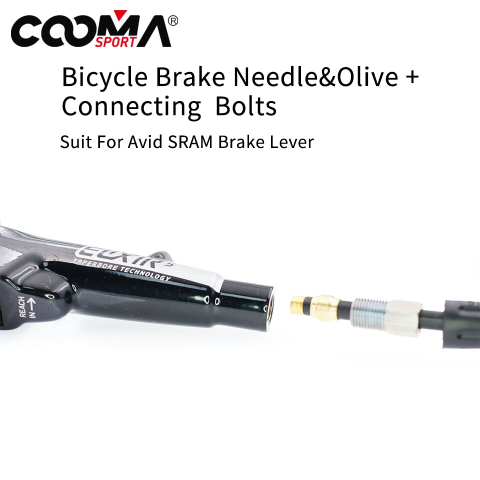 Manguera de freno de bicicleta, inserto de conector de Oliva/perno de conexión de aguja para sistema AVID SRAM, 10 o 2 juegos
