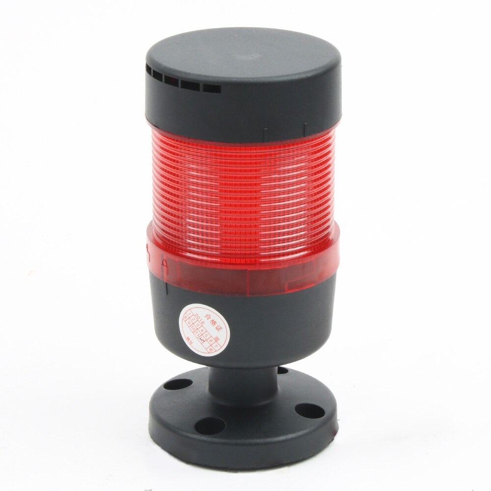 Industrial Stack light LED LTP lamps Red Blue Green Buzzer Sound Normal Flash Black 24V 110V 220V 12V Turn around 1 layer 70mm
